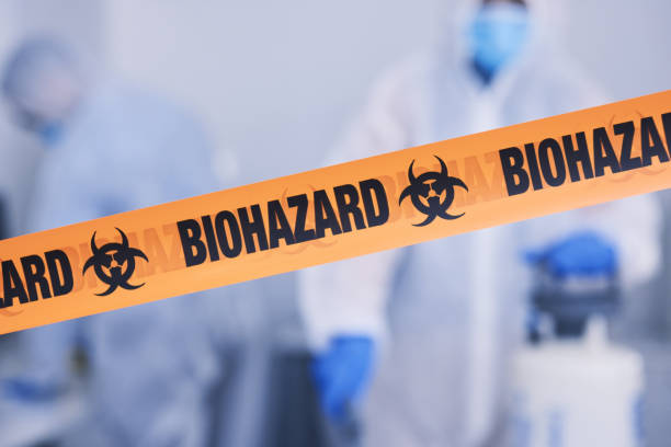 Professional Biohazard Cleanup technician working in West Point, NE